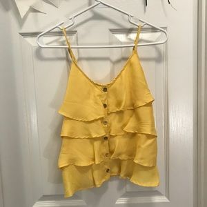 Yellow Crop Top!